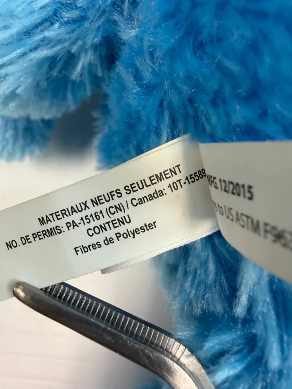 Cookie Monster Plush Stuffed Toy 2013 Sesame Street Collect Work Party Core Ne